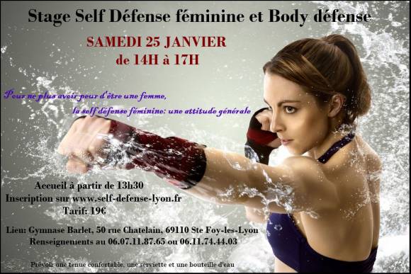 Stage Self Défense féminine et Body Défense
