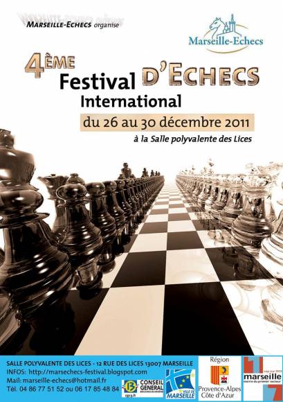 4ème Festival International d’Echecs de Marseille