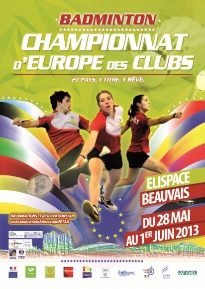 BADMINTON Championnat d\'Europe des Clubs 2013