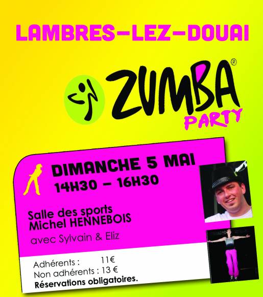 ZUMBA Fitness Party le 5 mai 2013