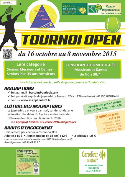 Tournoi Open de Tennis de Houdain